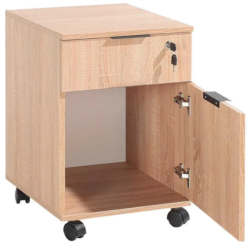 Corp Mobil Adore Rio Rollbox Office, usa, sertar cu cheie, 41 x 61 x 45 cm