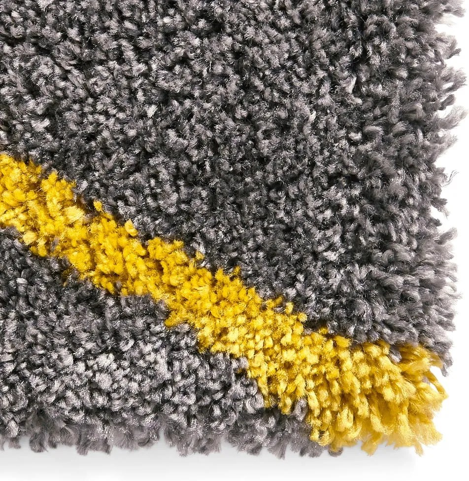 Covor Think Rugs Royal Nomadic Grey & Yellow, 120 x 170 cm, gri - galben