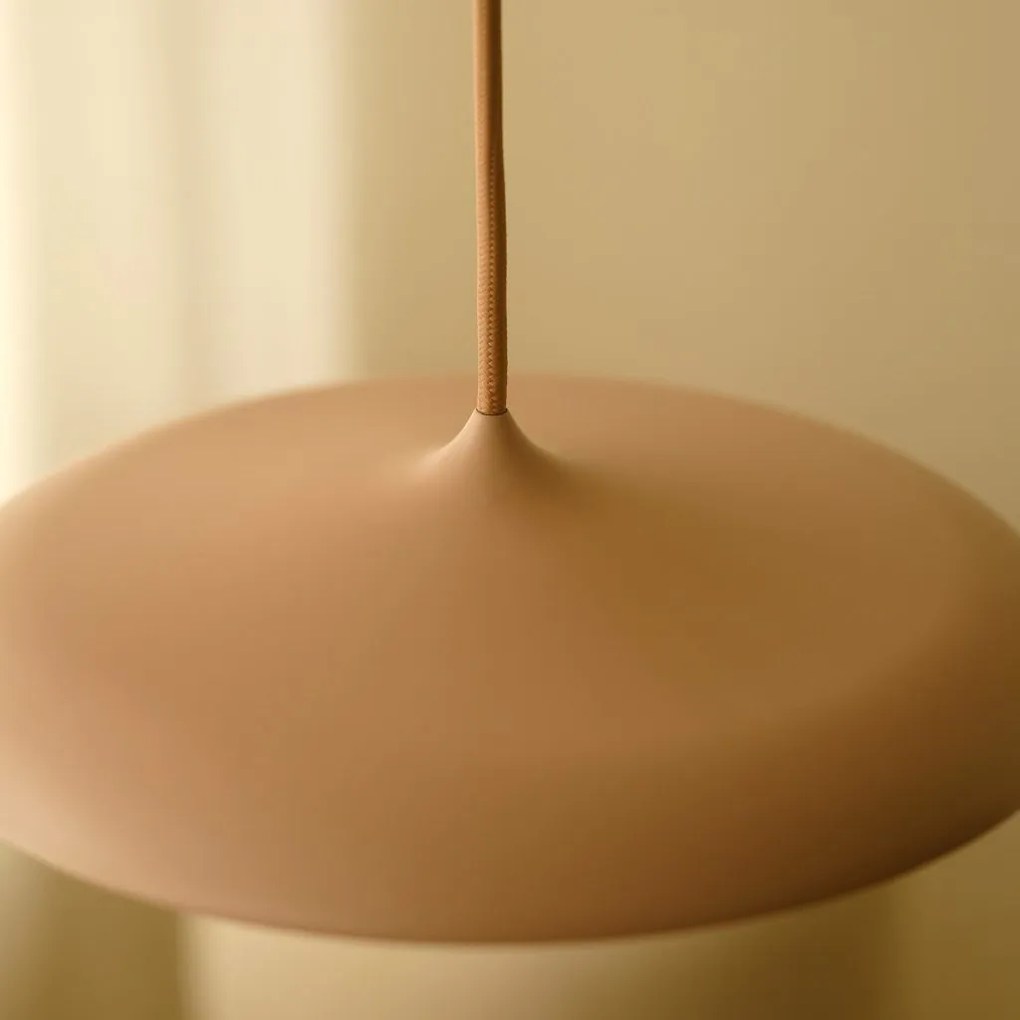 Lustra, Pendul LED, Design Nordic Minimalist, Artist 25cm, Dusty rose