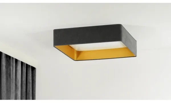 Plafonieră LED dimabilă Brilagi VELVET SQUARE LED/36W/230V Wi-Fi Tuya gri + telecomandă