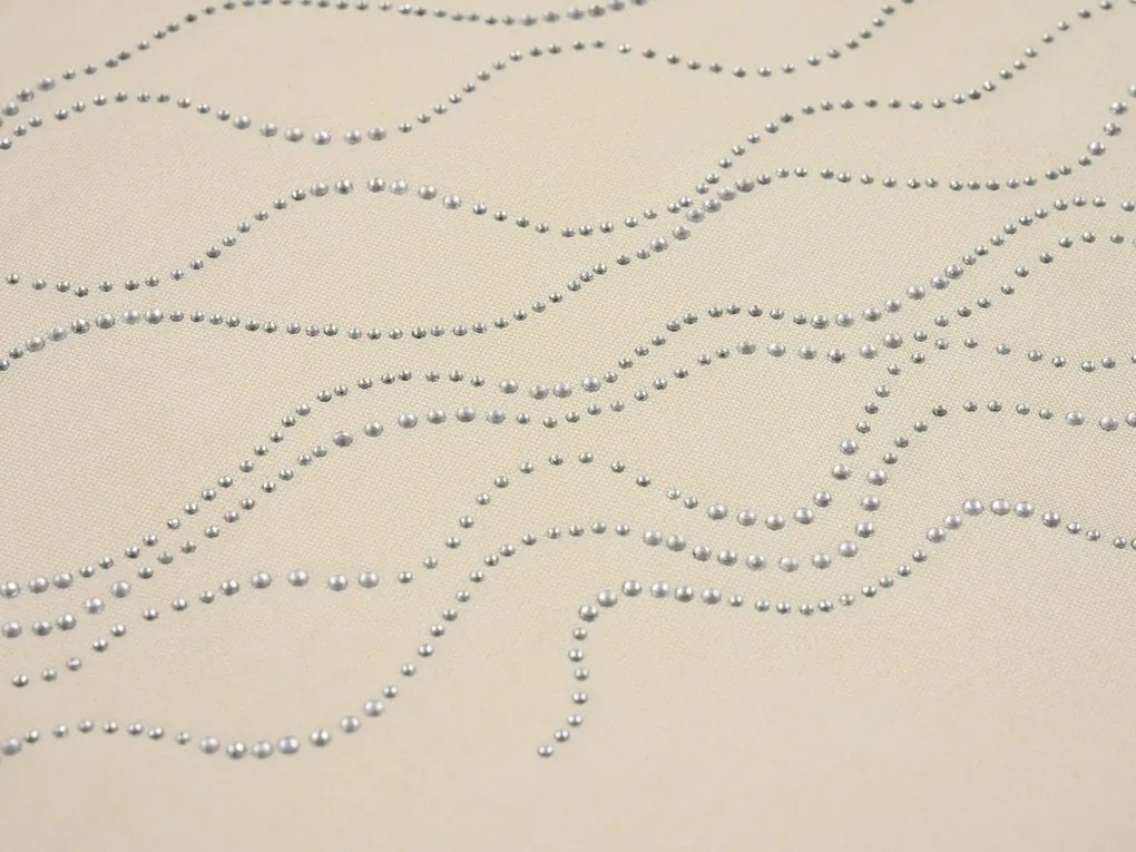 Husa de perna decorativa GUST 40x40 cm, crem