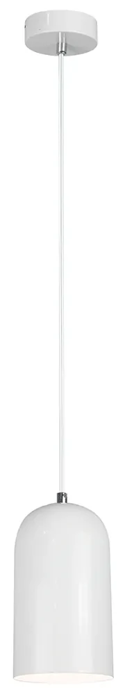 Lampa suspendata, alba, LUKEN