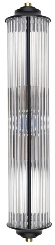 Aplica moderna din alama Siri negru, 54cm