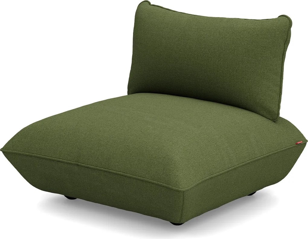 Scaun buclé modul sumo, culori multiple - Fatboy Culoare: verde cu frunze