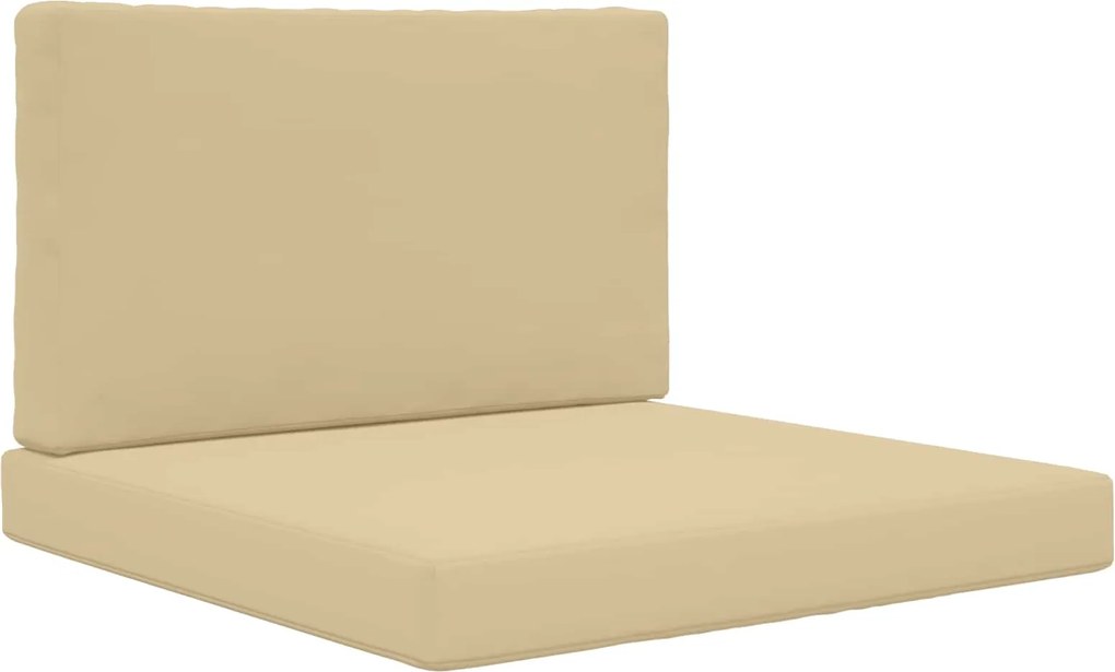 vidaXL Perna pentru canapea de exterior 2 pcs Bej Poliester