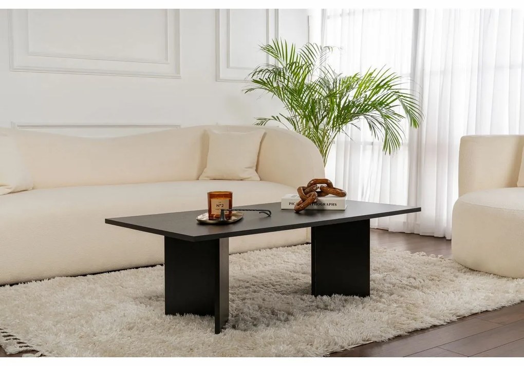 Măsuță de conferință Sabin Wood Black