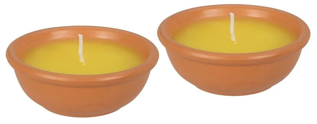 Set de lumânări repelente Citronella, 35 g, 2 buc.