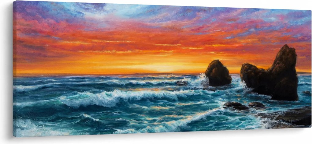 Tablou - Apus de soare (120x50 cm)