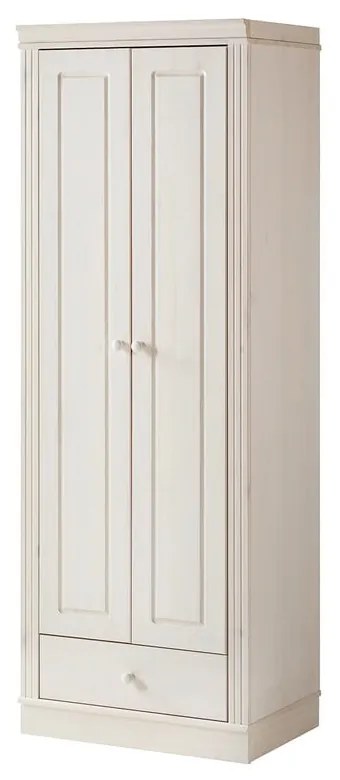 Șifonier alb din lemn de pin 65x180 cm Anita – Støraa