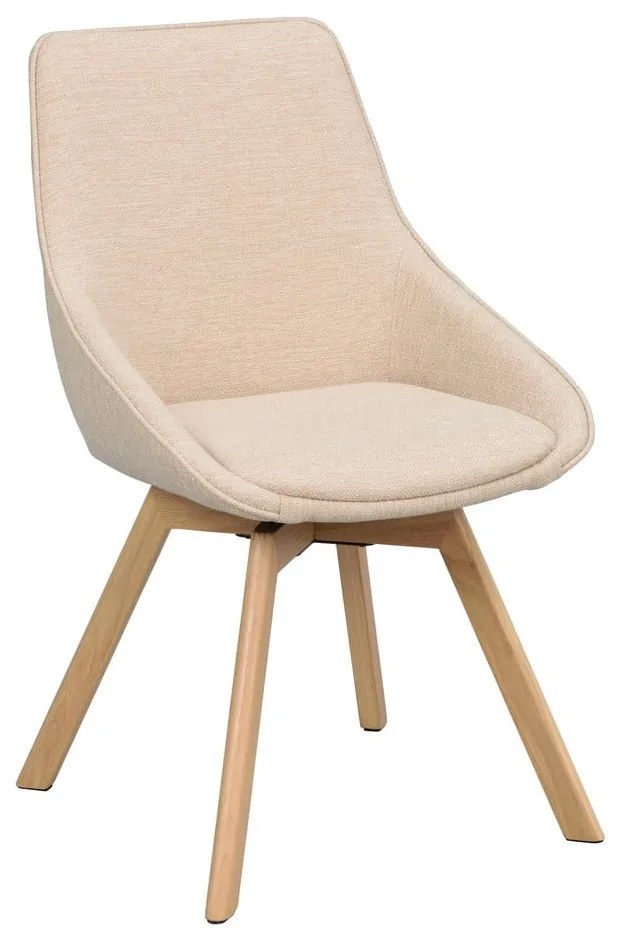 Scaune de dining bej 2 buc. Alison – Rowico