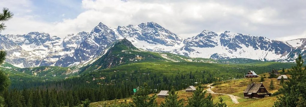 Fototapet - Munții Tatra pitorești (254x184 cm)
