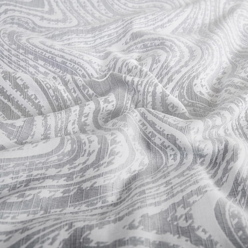 Lenjerie de pat din jacard Colorado gri, 140 x 200cm, 70 x 90 cm