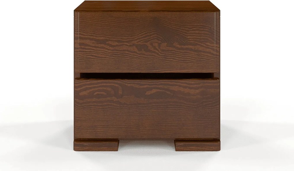 Noptieră lemn masiv TerraCraft Personalizabil, 40 × 34 × 38 cm