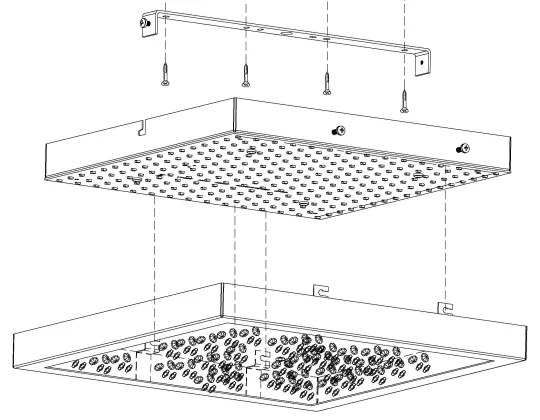Eglo 32025 - LED Plafoniera CARDITO LED/16W/230V