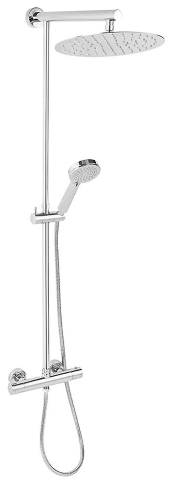 Coloana de dus cu termostat crom lucios Ferro, Trevi Crom lucios