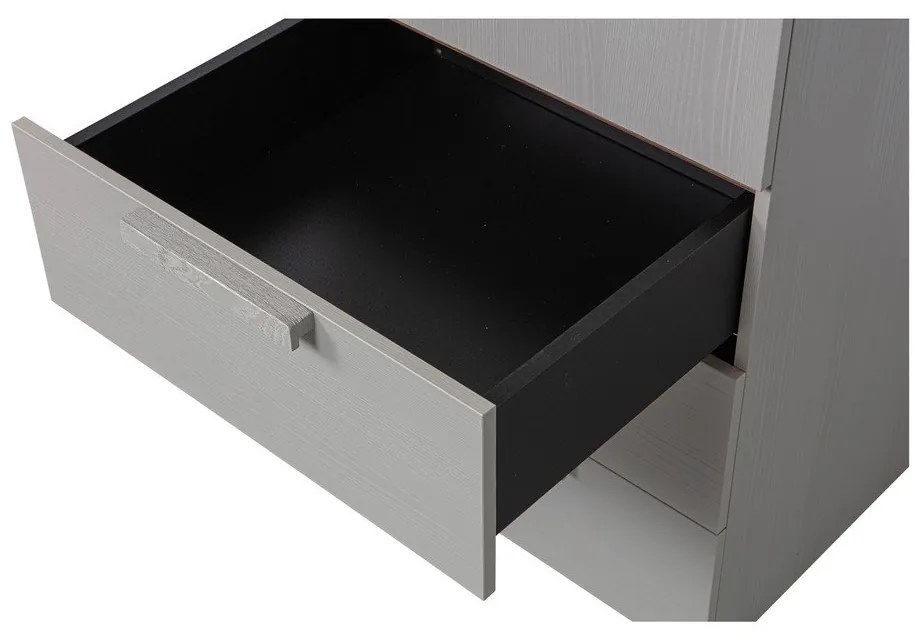 Dulap modular gri 55x210 cm Rens – WOOOD