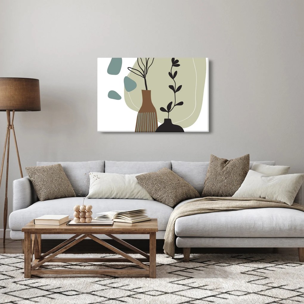 Tablou - Flori într-o vază N⁰2 (90x60 cm)