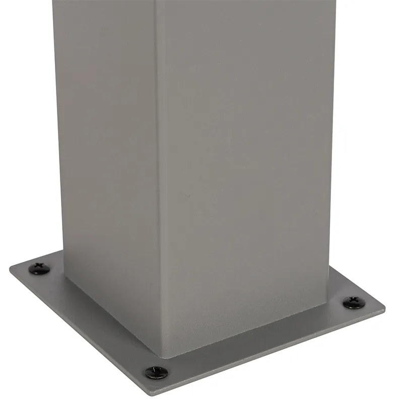 Lampa de podea moderna pentru exterior gri 70 cm IP44 - Denmark