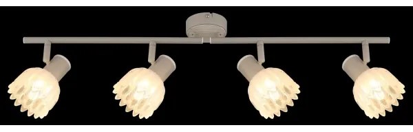 Globo 54317-4 - Plafonieră cu spoturi PLANTA 4xE14/40W/230V