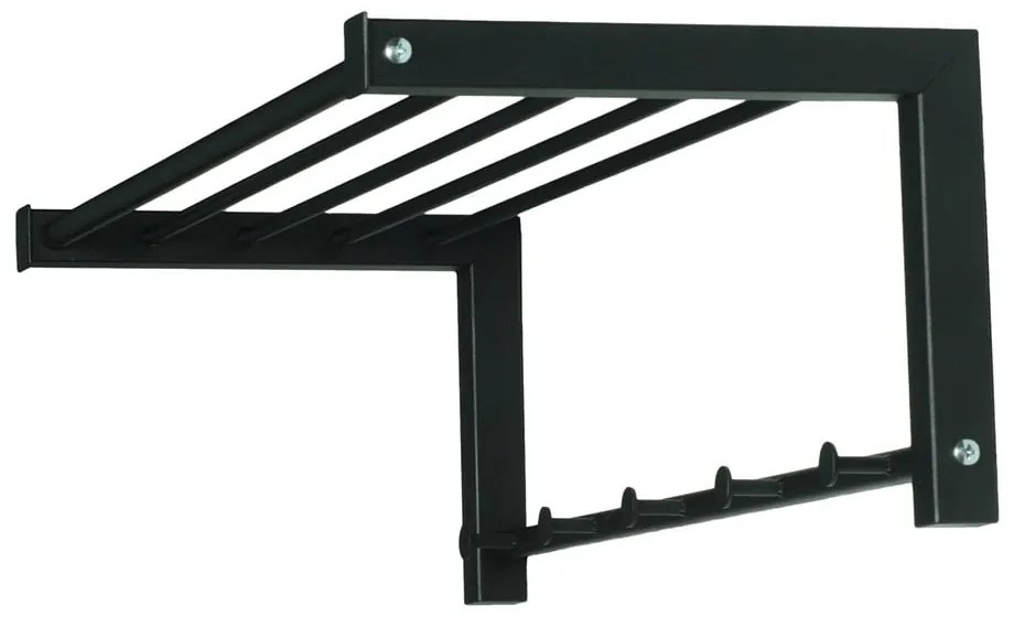 Cuier de perete negru din metal 78,5 cm Bergum – Spinder Design