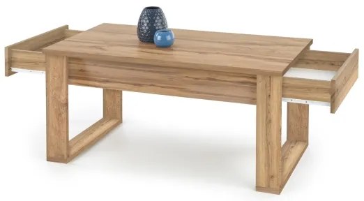 Măsuță de cafea NEA 52x110 cm maro/stejar wotan