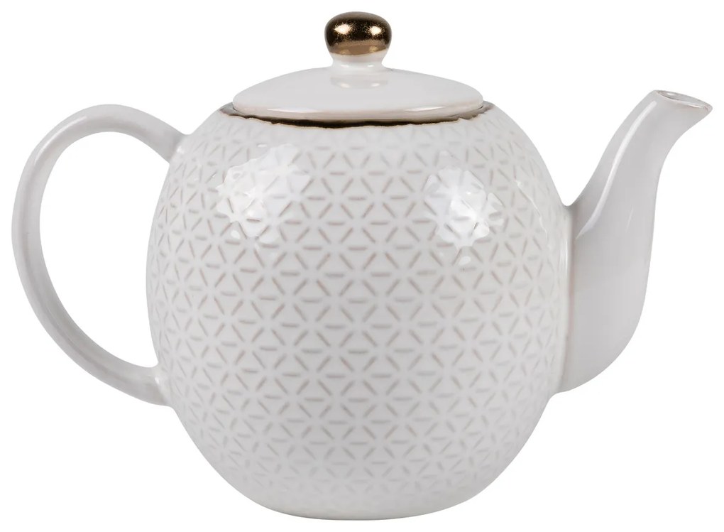 Ceainic din ceramică Zig-Zag, 1,1 l