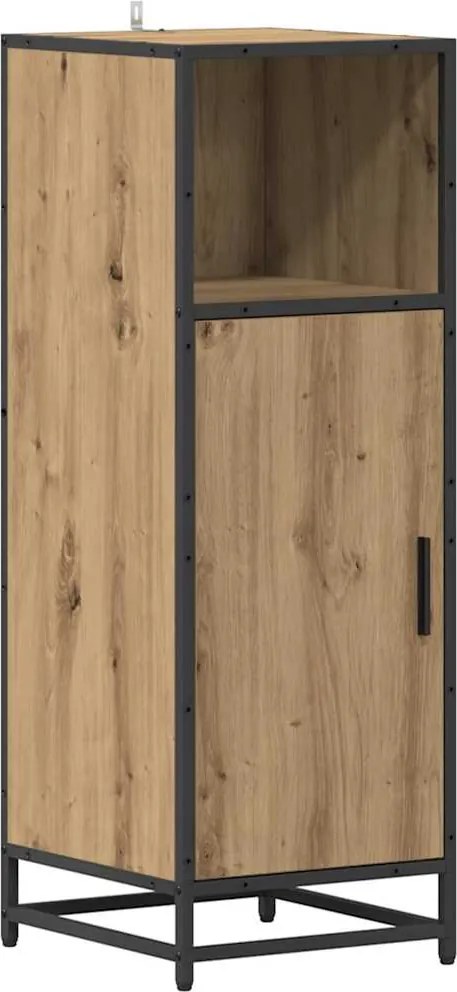 vidaXL Set de mobilier pentru baie Stejar Artizanal 35 x 37,5 x 100 cm