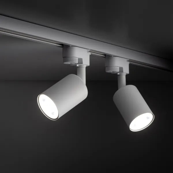 Spot LED pentru sistem de șină TOP 1xGU10/10W/230V alb