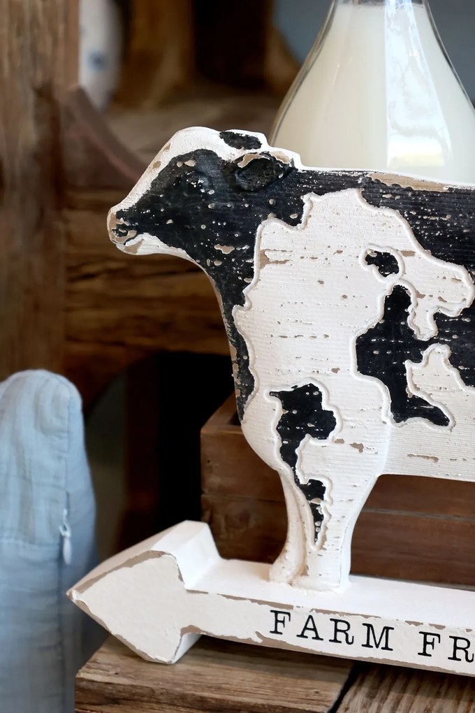 Decoratiune Farm Fresh Milk