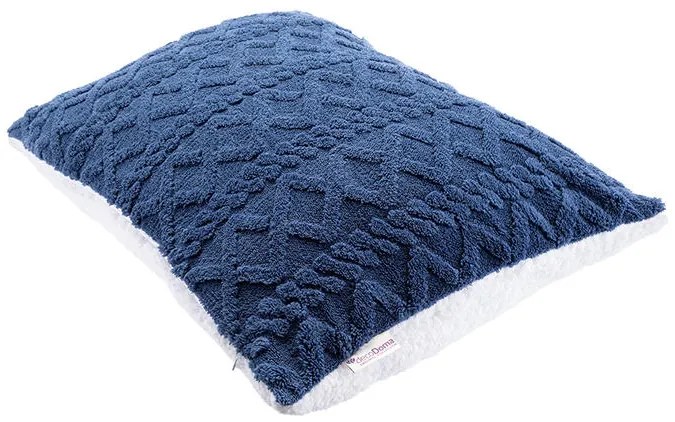 Set de 2 feţe pernă INVERNO albastru închis 50 x 70 cm