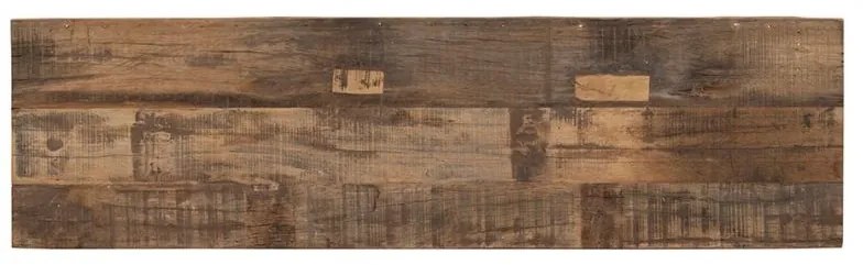 Consola din lemn de mango si acacia, aspect rustic, Campagne