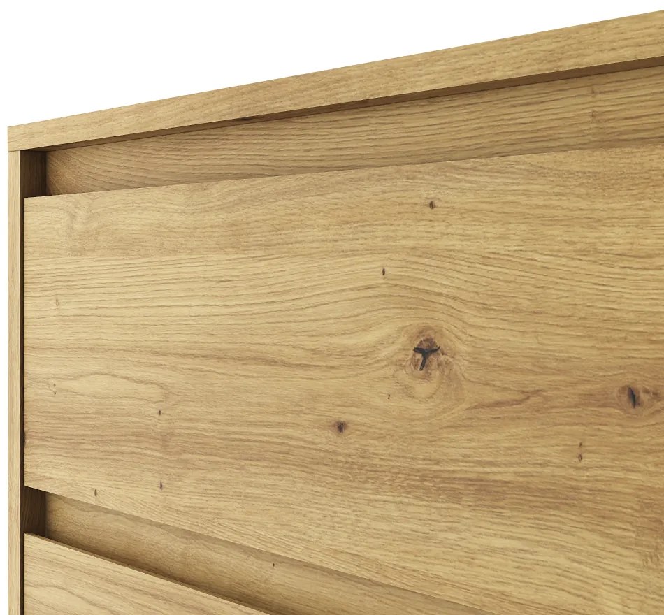 Comoda BOGAN 3S70, stejar artisan