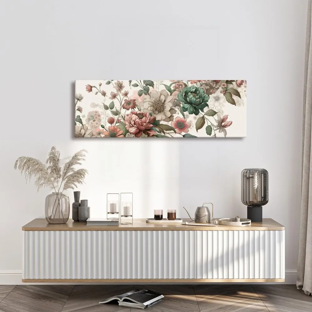 Tablou motiv floral vintage