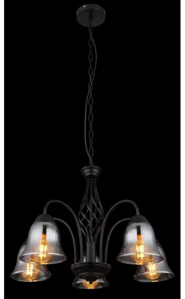 Lustră pe lanț GONNY 5xE27/60W/230V Globo 60298-5H