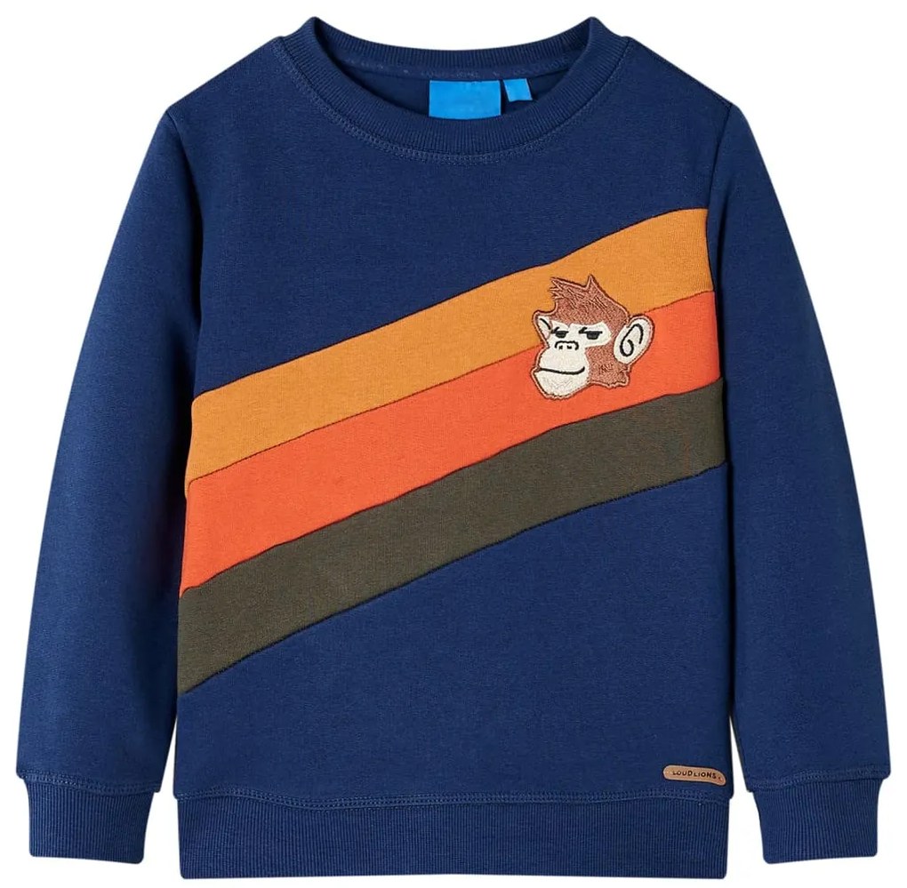 Bluzon pentru copii, bleumarin, 104