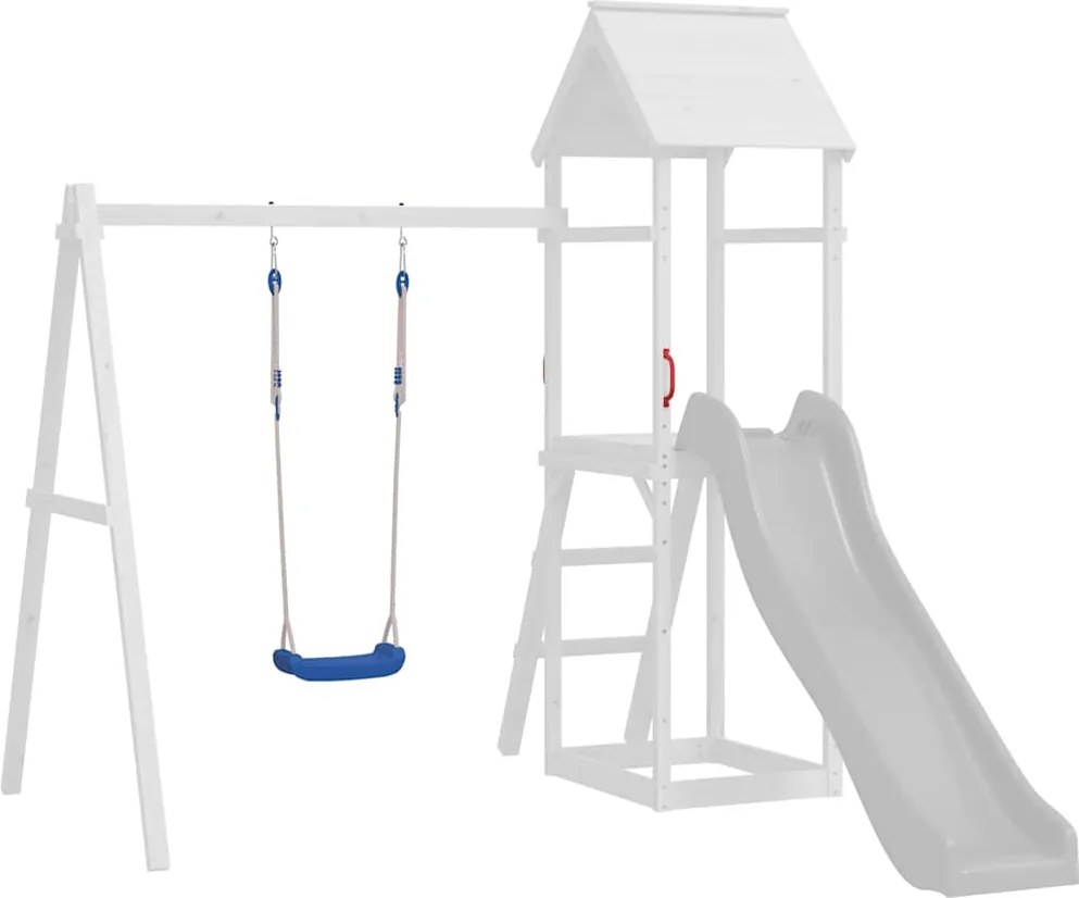 vidaXL Leagăne cu frânghii, 2 buc., albastru, 37x15 cm, polietilenă