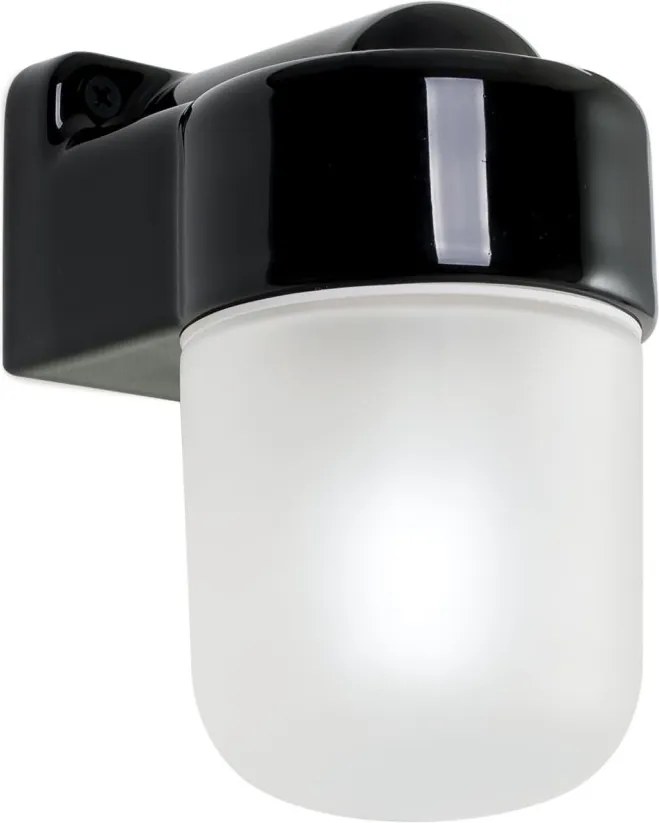 Aplica de perete design minimalist din ceramica neagra OSTIA