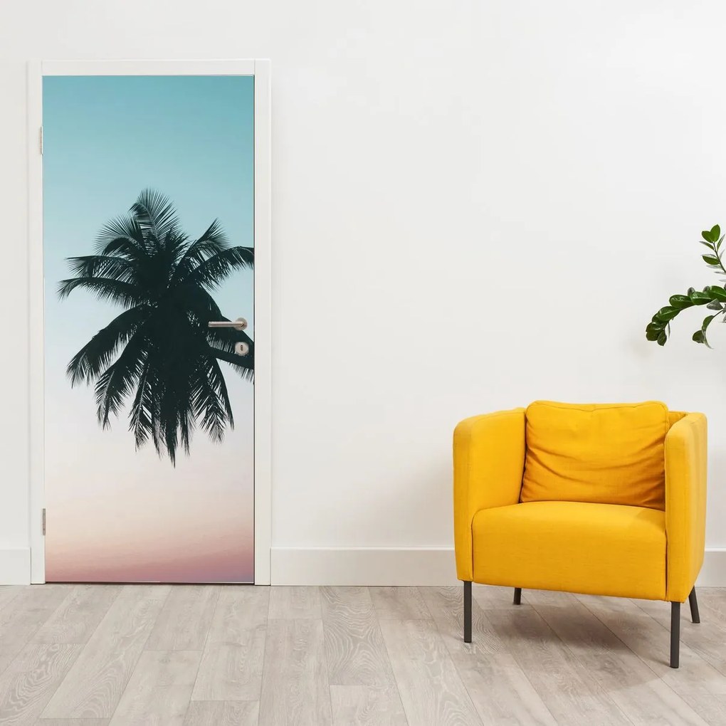 Fototapet pentru ușă - Palmieri în Bali (95x205cm)