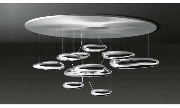 Lustră LED dimabilă aplicată Artemide 1366110A MERCURY LED/58W/230V 3000K