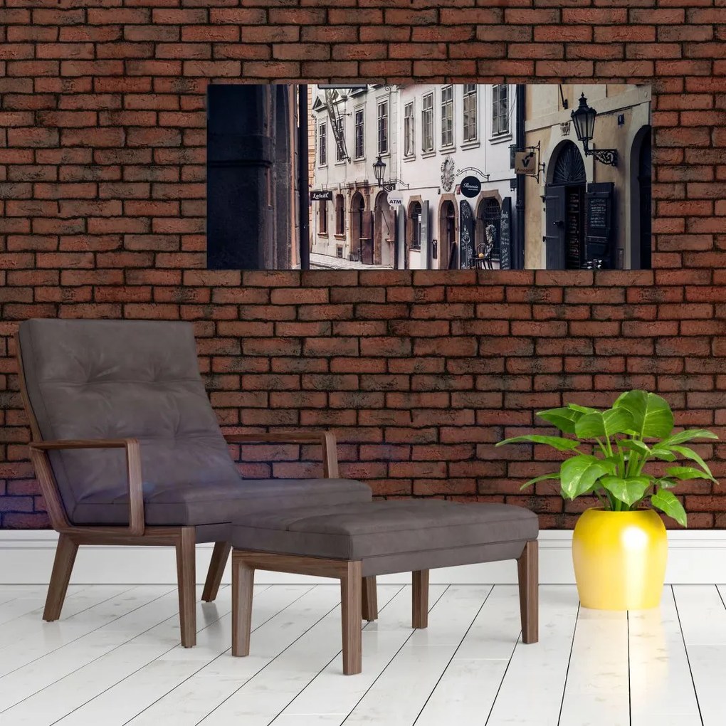 Tablou - Strada din Praga (120x50 cm)