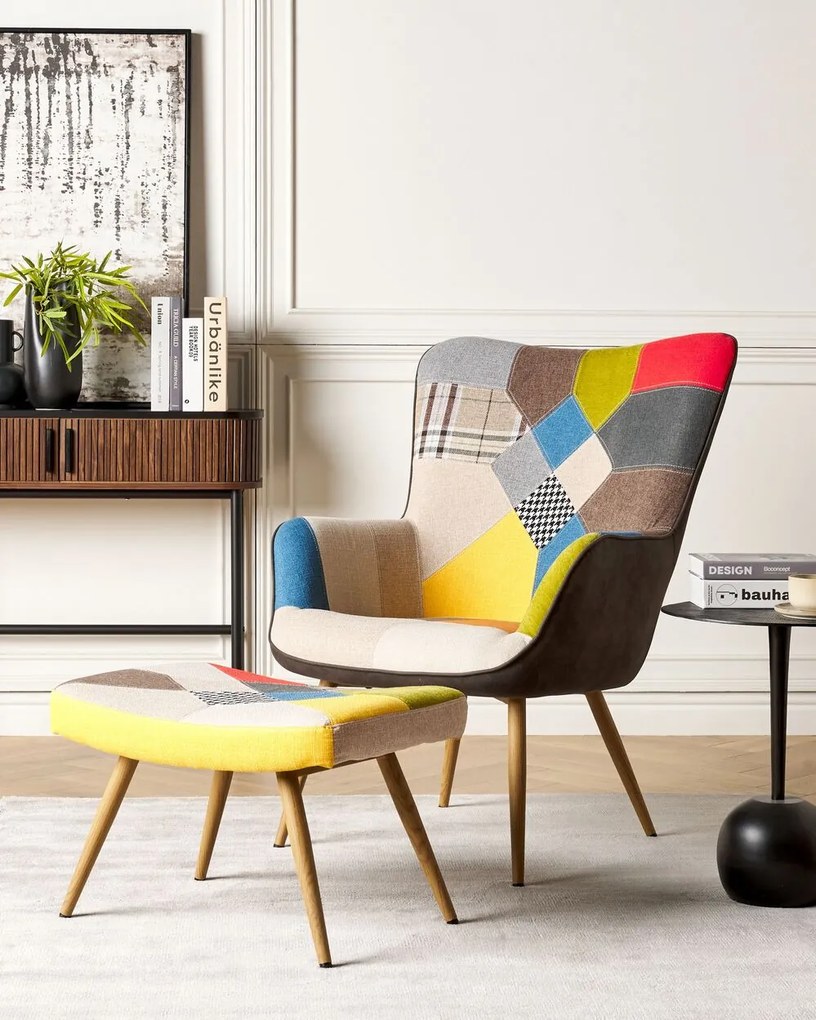 Fotoliu VIADENE (patchwork). 1022888