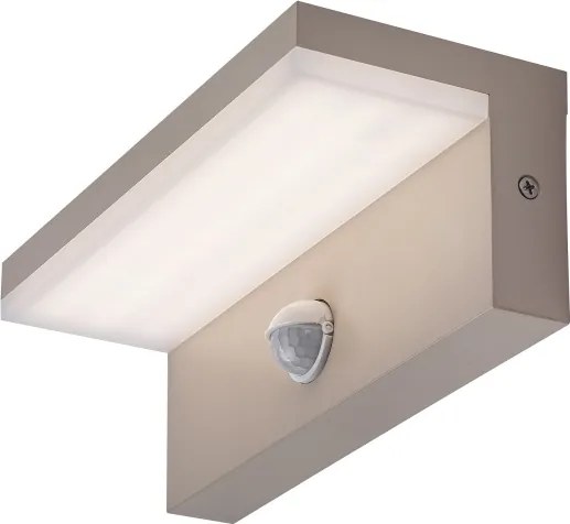 Rabalux 77220 - Lampă de perete LED pentru exterior cu senzor ZARAGOZA 9W/230V IP54 bej