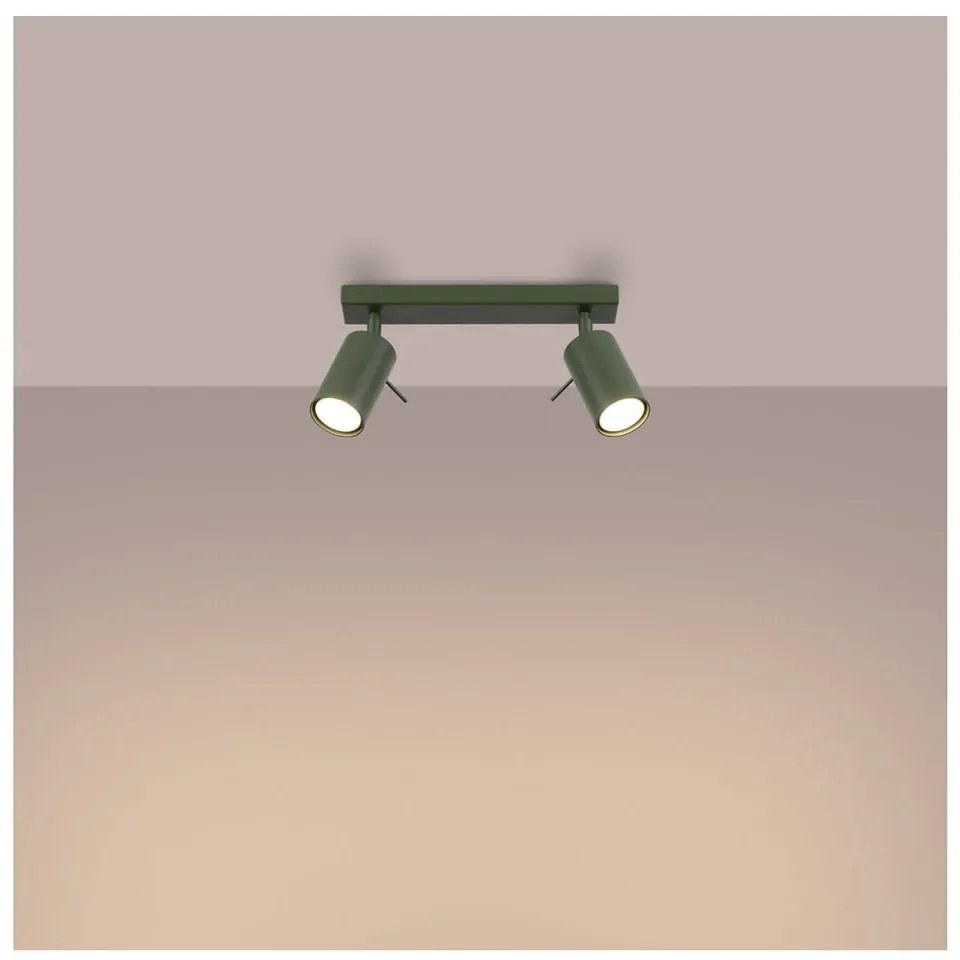 Spot verde 6x30 cm Etna – Sollux