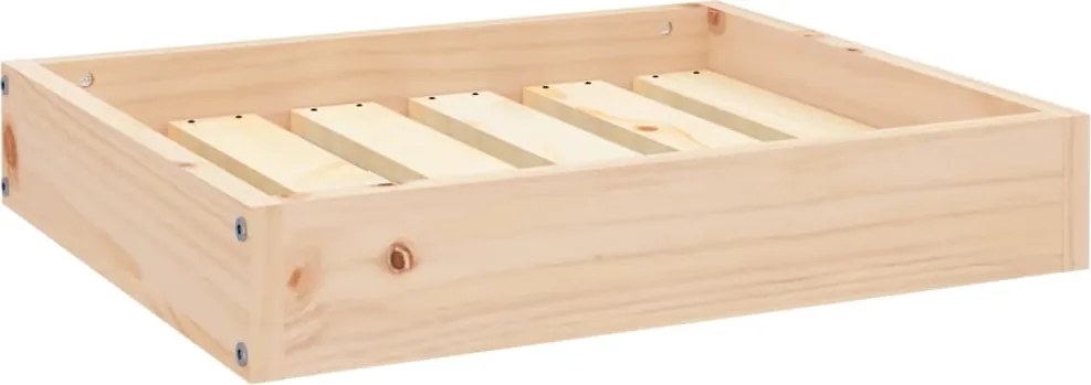 vidaXL Pat pentru câini, 51,5x44x9 cm, lemn masiv de pin