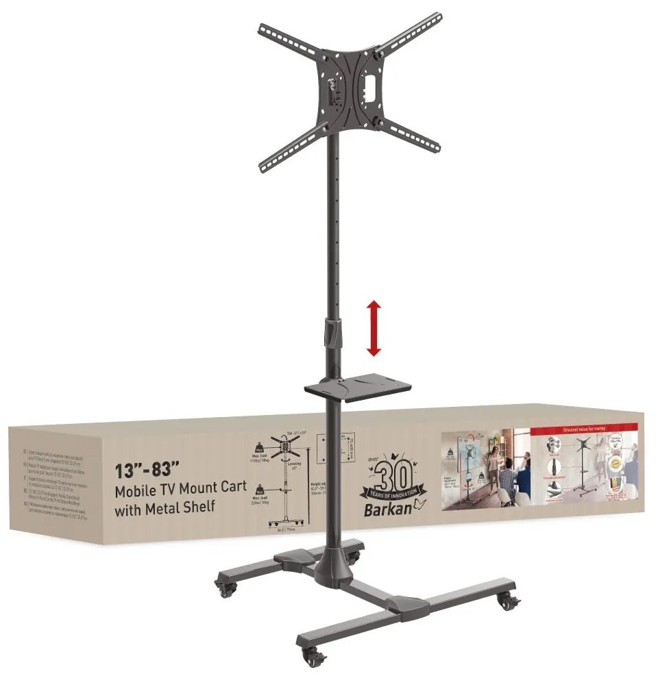 Stand TV Barkan 13-65" 50kg
