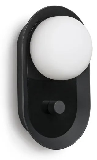 Aplica LED dimabila stil modern minimalist MAYA Black