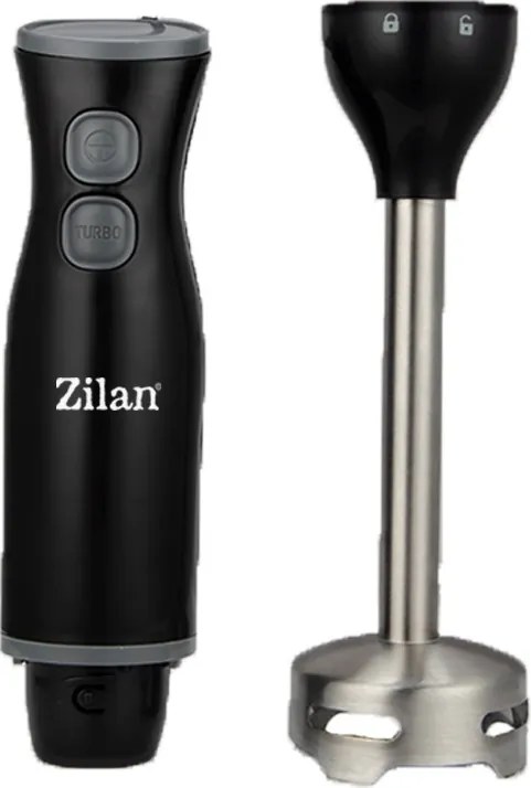 Mixer vertical Zilan ZLN5244 Negru, putere 250W, 2 viteze, mai multe capete