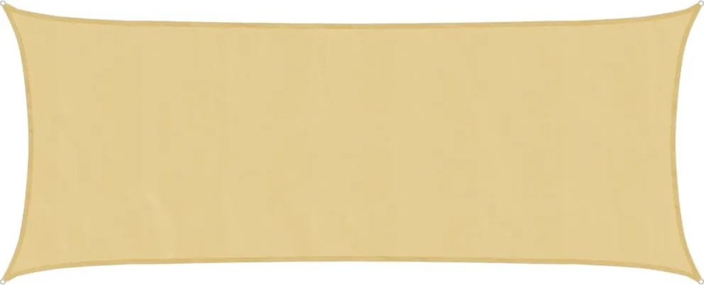 vidaXL Parasolar, nisipiu, 5x2 m, 100% poliester Oxford