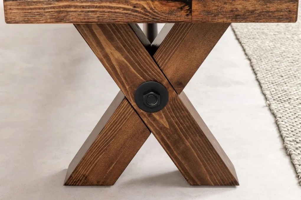 Banca design industrial GOLIATH 180cm pin