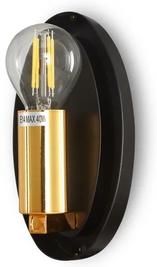 Aplică Maytoni MOD306WL-01G MABELL 1xE14/40W/230V auriu